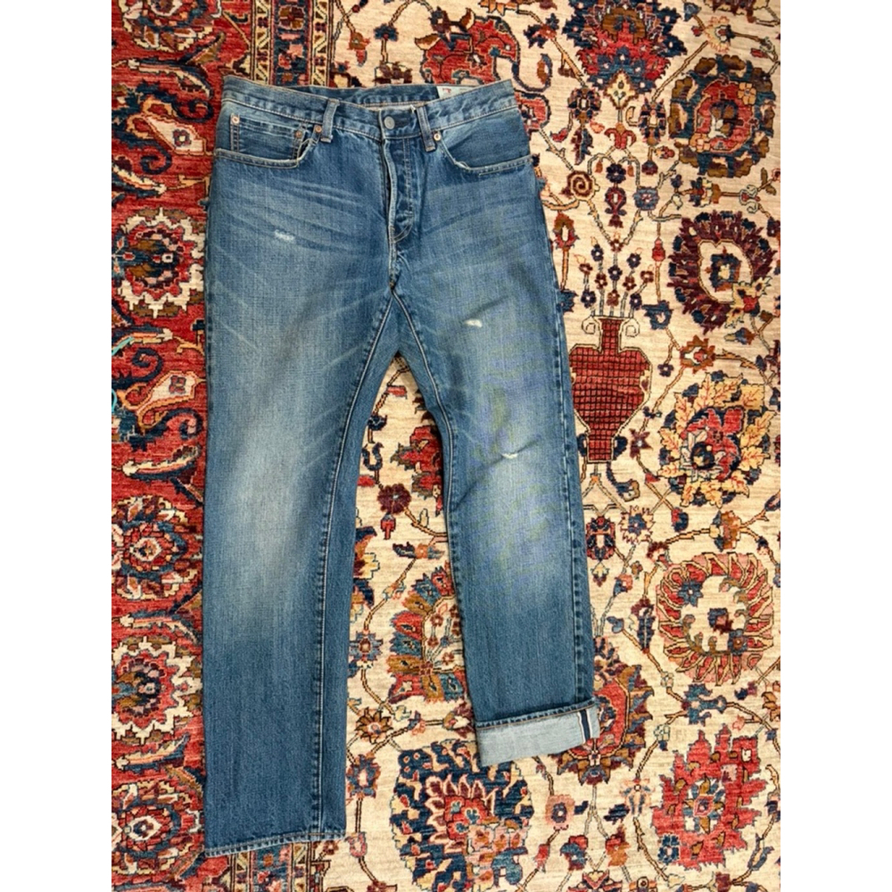Adam et Ropé Denim Jeans Men’s Small Made in Japan Selvedge-Style Buckle Back